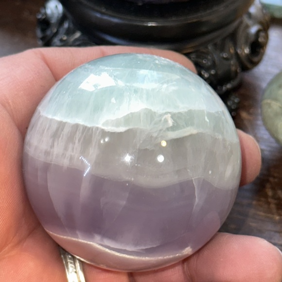 🎄SALE🎄Rainbow Fluorite Crystal Sphere! - Picture 6 of 11